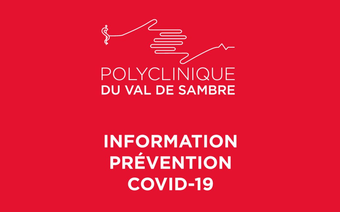 Précautions COVID-19 – Plan blanc activé